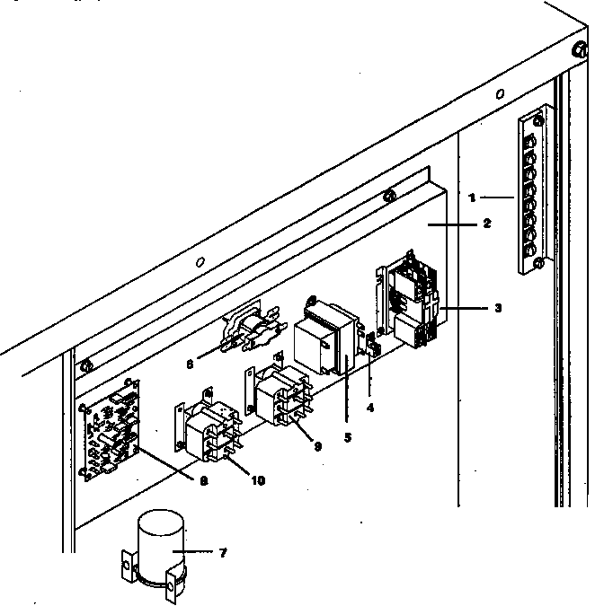 CONTROL PLATE - ALL MODELS