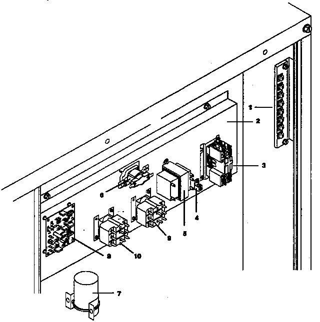 Control plate - all models