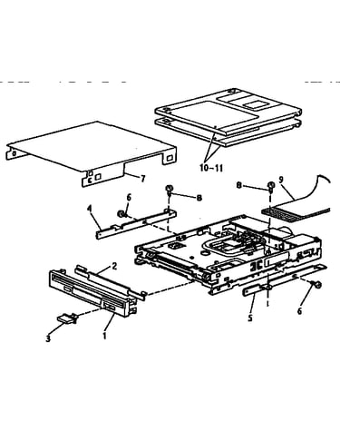 Floppy disk drive assembly