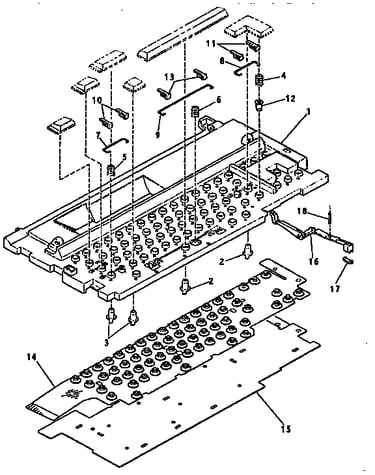 Keyboard mechanism/u.s.a
