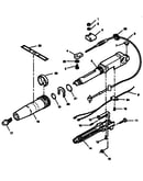 Steering handle and twist grip throttle