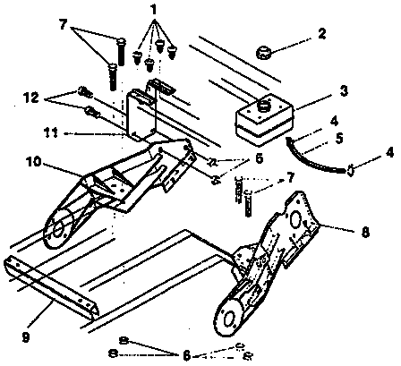 Frame components repair parts