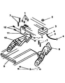 Frame components repair parts