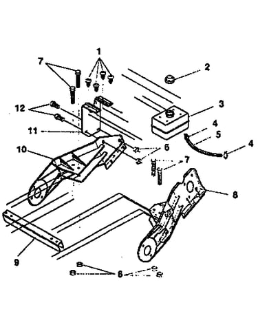 Frame components repair parts