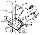 Craftsman 536884252 frame components repair parts diagram