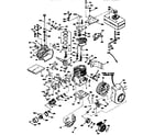 Craftsman 143946001 engine diagram