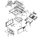 Brother HL-6V laser printer cabinet diagram