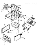 Laser printer cabinet