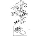 Brother HL-6V paper cassette ltr/exe diagram
