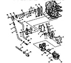 Craftsman 225581995 fuel intake and recirculation system diagram