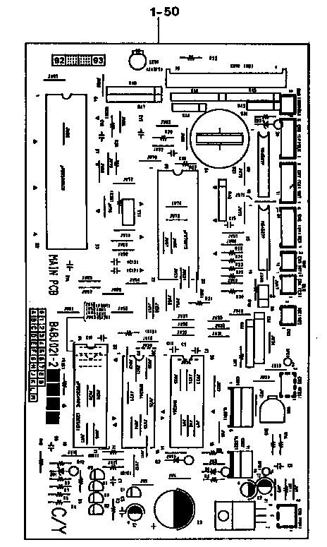 Main pcb assembly