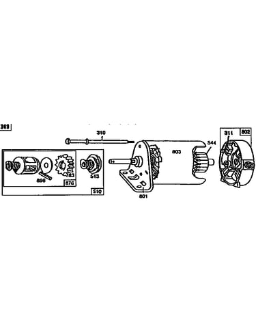 Starter assembly