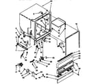Whirlpool DU8500XX4 tub assembly parts diagram