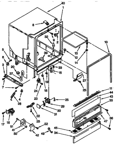 Tub assembly parts