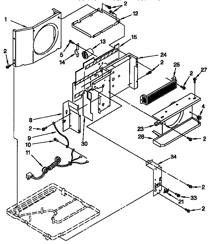 Air flow and control parts