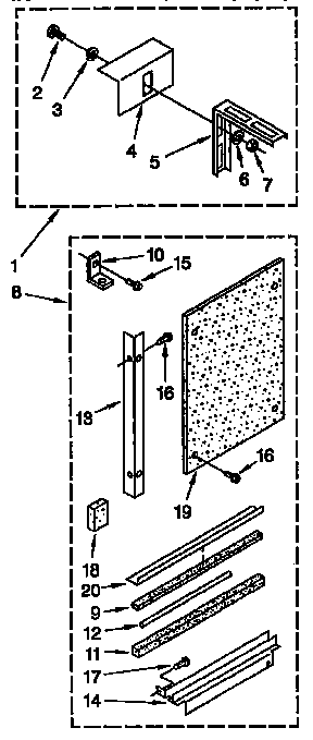 Installation parts