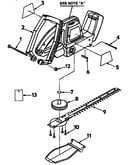 Handle and blade
