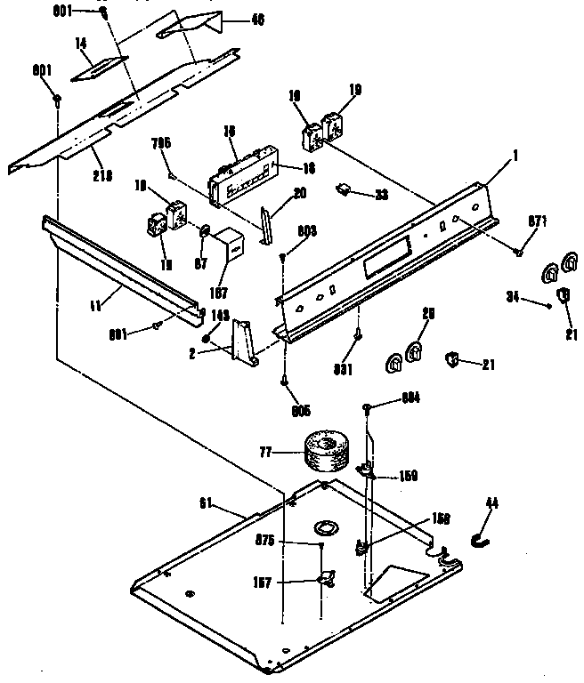 30" radiant slide-in range