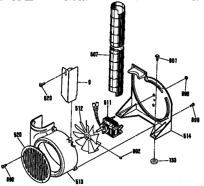 Blower section