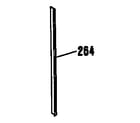 Kenmore 9114672593 optional vertical trim extension diagram