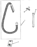 Hose and attachment parts