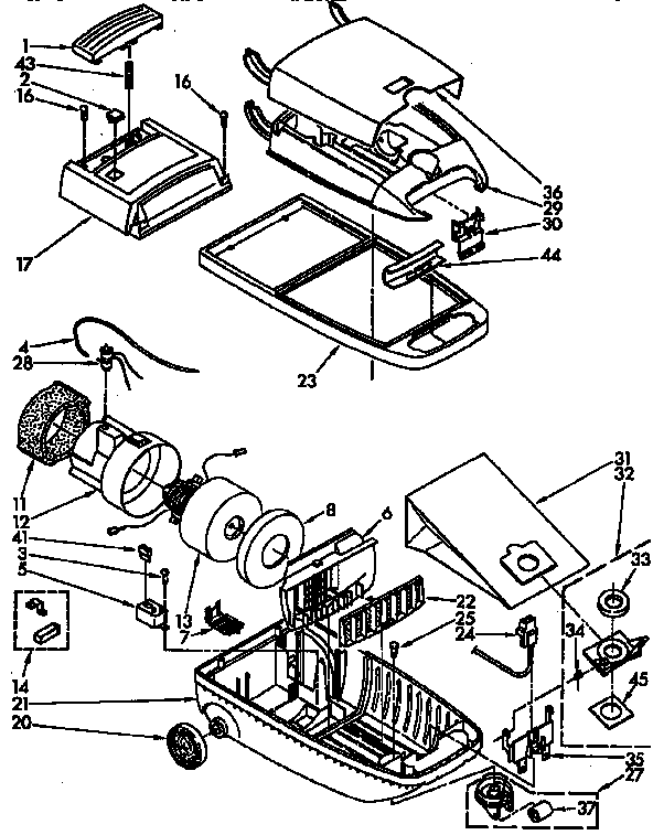 Vacuum cleaner parts