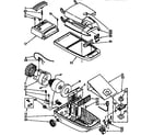 Kenmore 1163289090C vacuum cleaner parts diagram