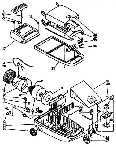 Vacuum cleaner parts