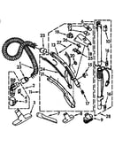 Hose and attachment parts