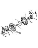 Power cord reel parts