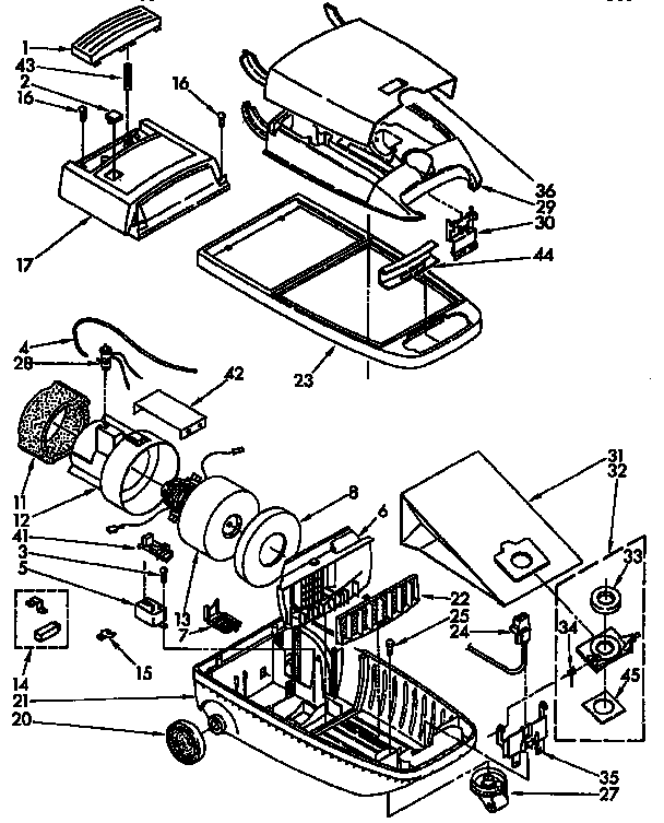 Vacuum cleaner parts