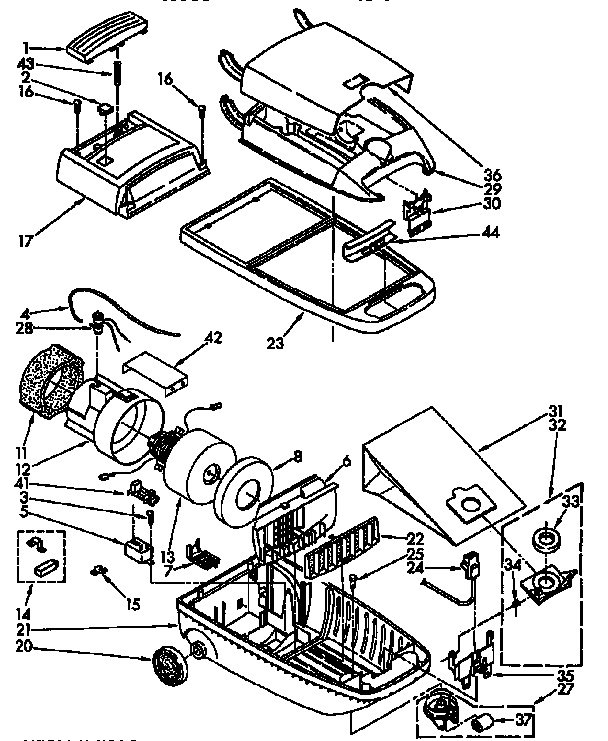 VACUUM CLEANER PARTS