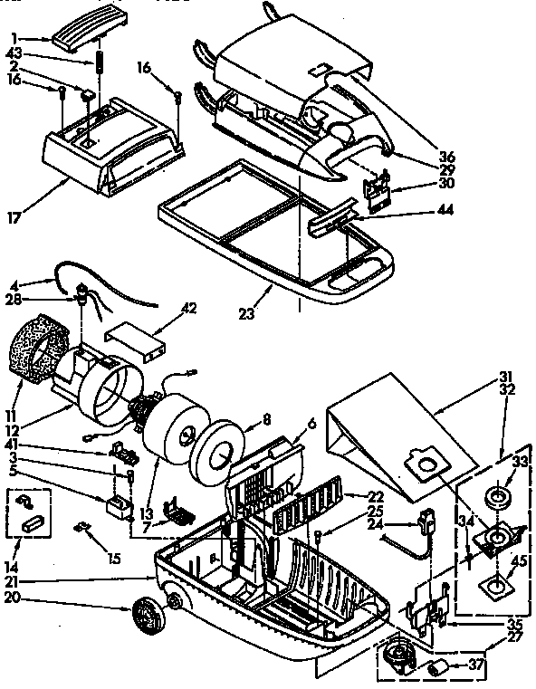 Vacuum cleaner parts