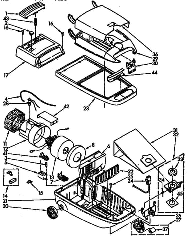 Vacuum cleaner parts
