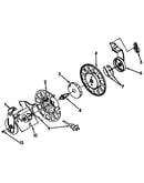 Power cord reel parts