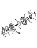 Power cord reel parts