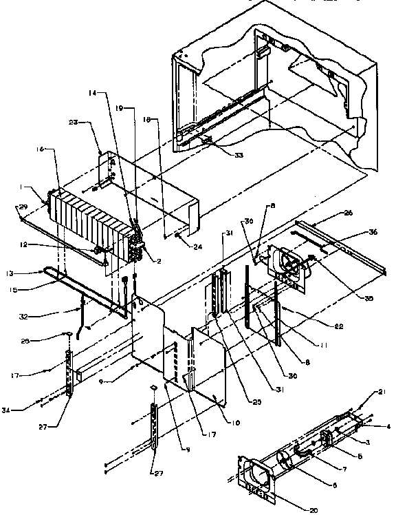 Evaporator area