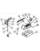Add-on ice maker assembly