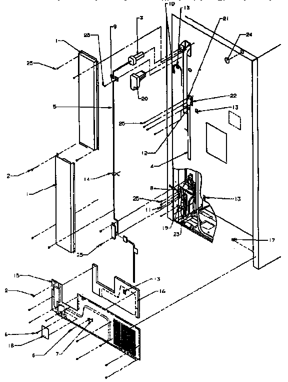 Cabinet back