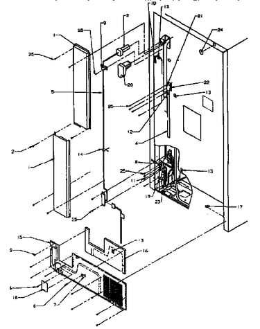 Cabinet back