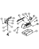 Add-on ice maker assembly