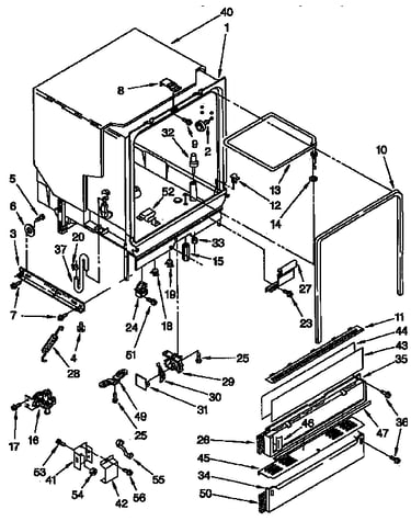 Tub assembly parts