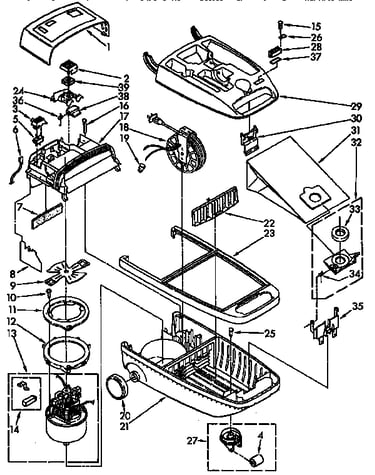 Vacuum cleaner parts