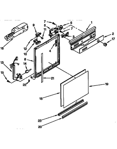 Undercounter dishwasher
