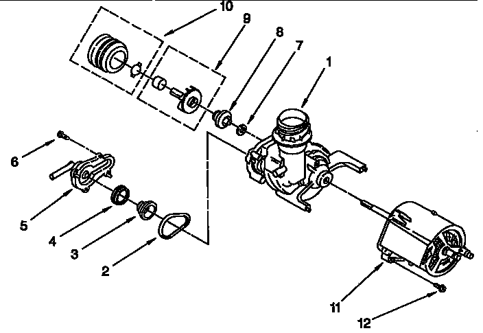 Pump and motor parts