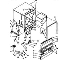 Whirlpool DU8700XY5 tub assembly parts diagram