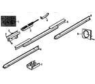 Craftsman 13953606 rail assembly parts diagram