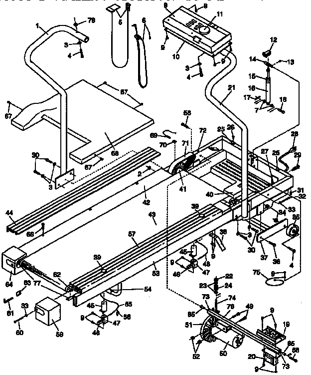 PROFORM 930 TREADMILL