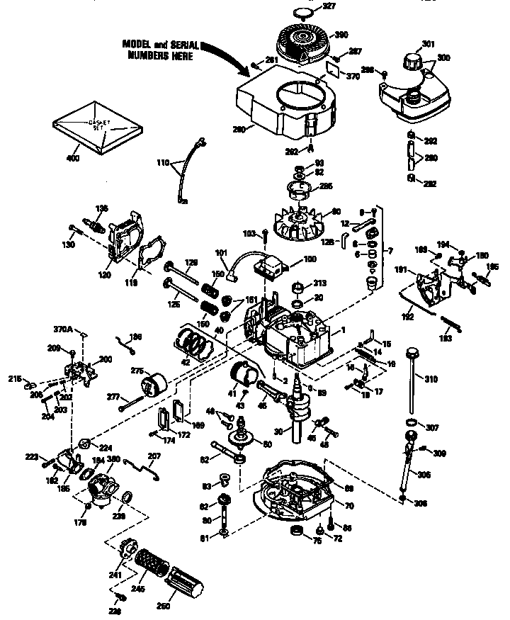 CRAFTSMAN 4-CYCLE ENGINE