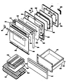 Door and drawer
